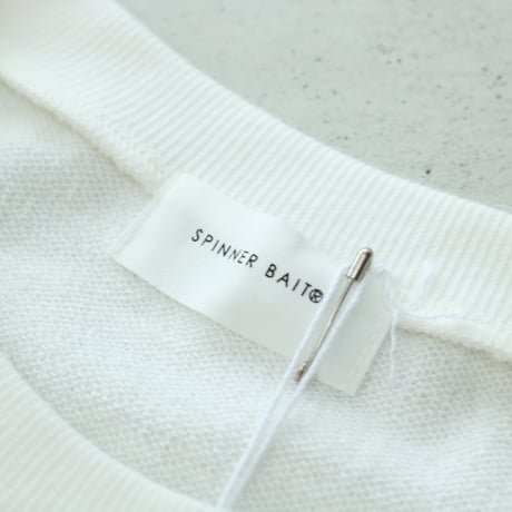 UNISEX / SPINNER BAIT / 半袖リブクルーネック ミニ裏毛 / 134MU