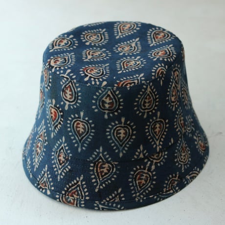 cableami / BLOCK PRINT BUCKET HAT / 006-25SS