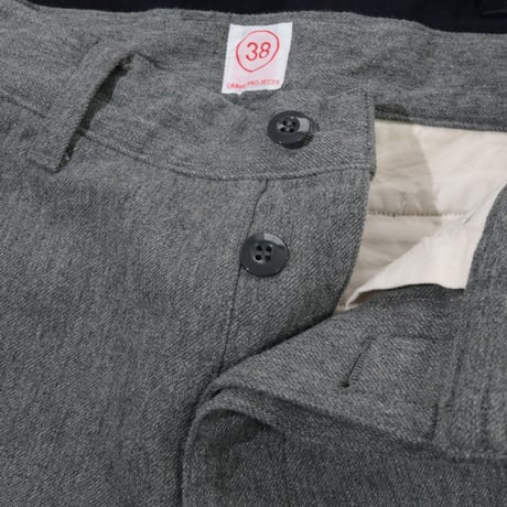 CRANK PROJECTS / ファットパンツ ウールコットンアーミーツイル / FAT501AT