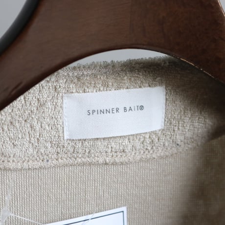 SPINNER BAIT / リネンパイルカーディガン / 2131PLP