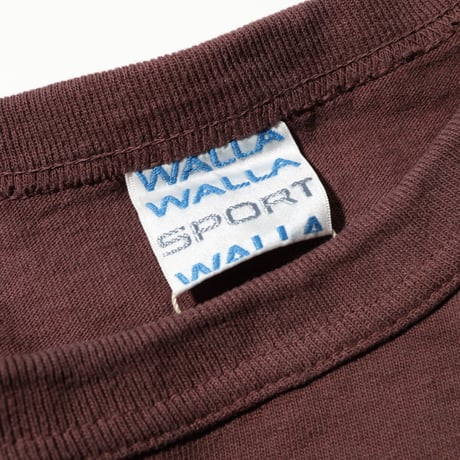 WALLA WALLA SPORT / S/S RAGLAN RIB LOOSE TEE