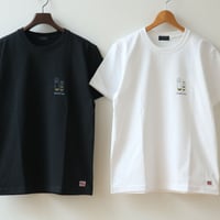 UNISEX / modem design / USA cotton Tee ''swimming now'' / M-2301058
