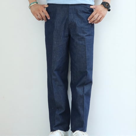UNISEX / FOB FACTORY / DENIM FRISKO PANTS / F0531