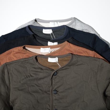 UNISEX / SPINNER BAIT / ライナーカーディガン ミリタリーキルト / 211MK