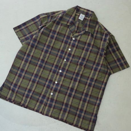 D.C.WHITE / MADRAS CHECK INDIAN CLERK SHIRTS / D241657