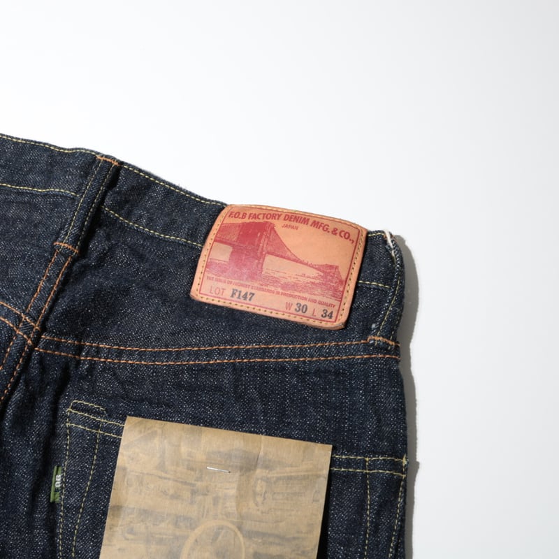 UNISEX / FOB FACTORY / G3 DENIM 5P / F147 | LIN