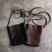 UNISEX / ''LINKS'' ORIGINAL / LEATHER SNAP BAG (小)
