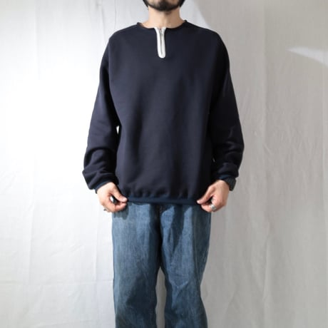 CATTA / HALF ZIP SWEAT SHIRT / STN-01