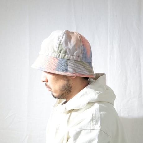 cableami / Indian cotton IKAT DIXIE HAT / 003-26SS