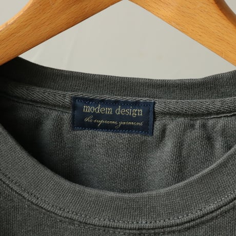 modem design / Pigmented ''P'' ARK SWEAT / M-2307058
