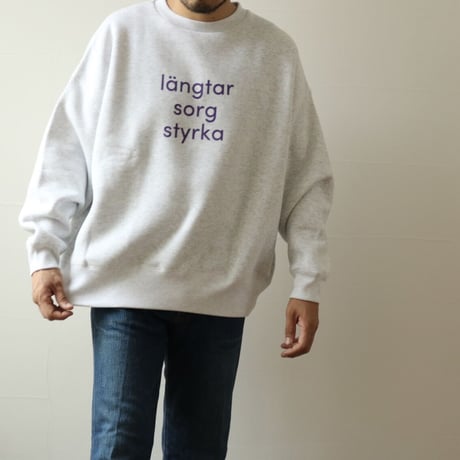 UNISEX / amne / ''I.S.K'' crew / amn-CS-054