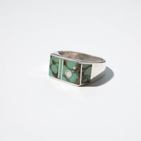 UNISEX / ナバホ族 Veronica Benally / Flat Inlay リング