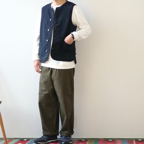 UNISEX / ARAN / VEST / 25AW