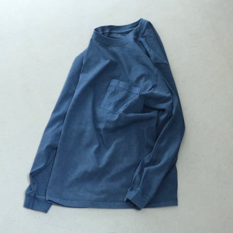 UNISEX / Goodwear / L/S POCKET TEE PIGMENT DYED