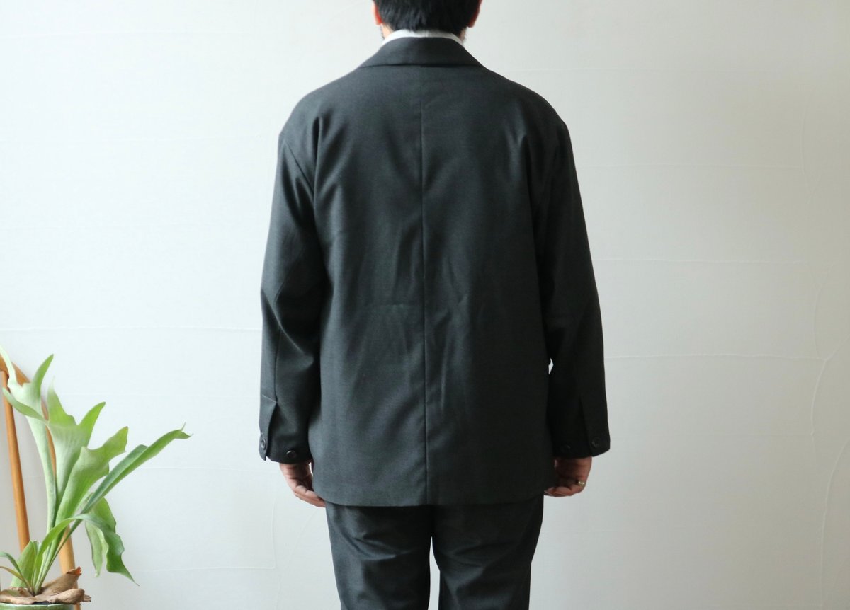 bettaku / Side Zip Serge Jacket / BET-B08001-23 bettaku / Side Zip Serge Jacket / BET-B08001-23