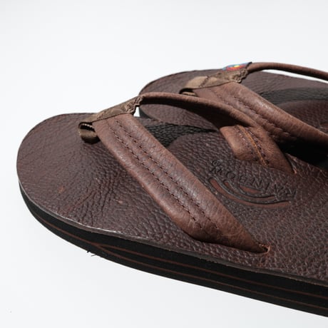 RAINBOW SANDALS / DOUBLE LAYER LUXURY LEATHER / 302ALL00