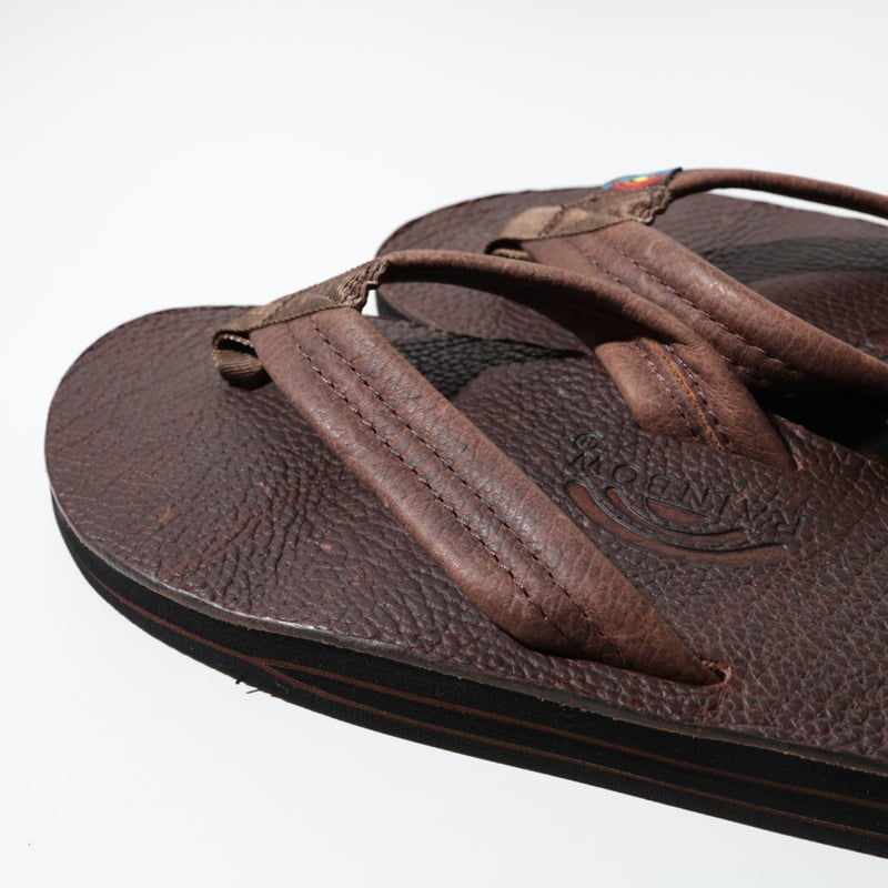 RAINBOW SANDALS / DOUBLE LAYER LUXURY LEATHER /