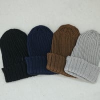 UNISEX / cableami / LINEN-LIKED FINISHED COTTON W/CAP