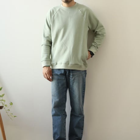 UNISEX / SPINNER BAIT / ラグランクルーネック アズマ裏毛 / 126OU