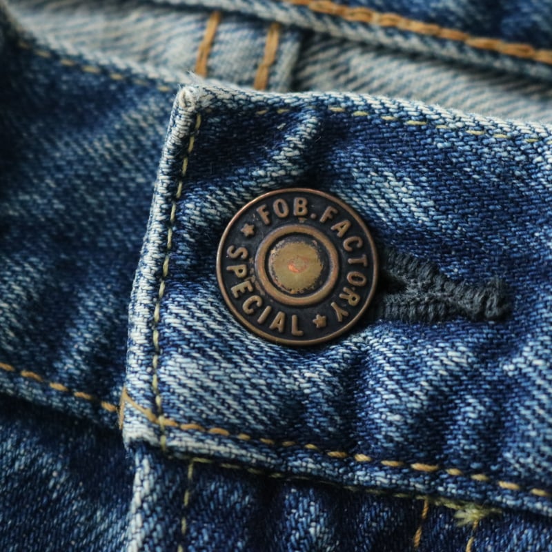 FOB FACTORY SELVEDGE 66モデルDENIM F160 W36 UNISEX / FOB FACTORY / SELVEDGE 66 DENIM 5P / F