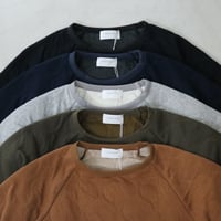 UNISEX / SPINNER BAIT / ラグランクルーネック ミリタリーキルト / 1022MK