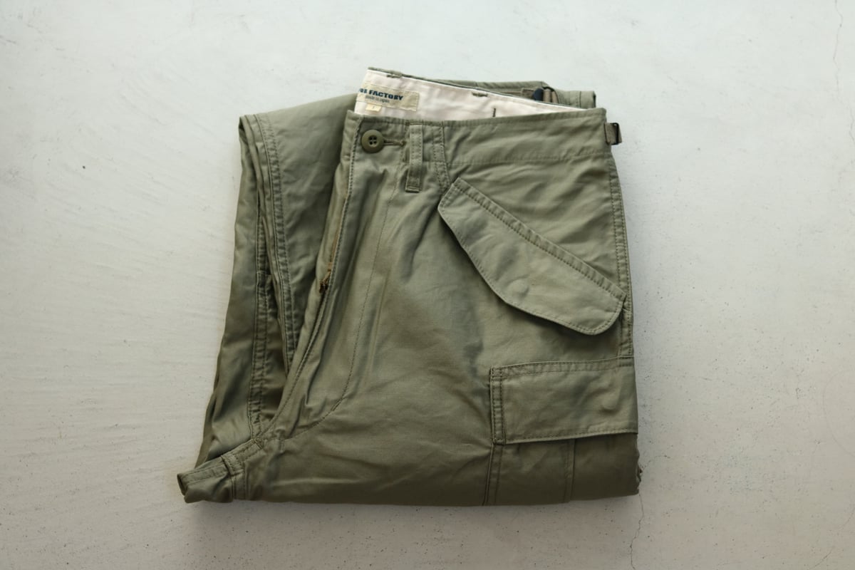 新品未使用タグ付き、FOB factory FIELD CARGO PANTS 新品未使用タグ付き、FOB factory FIELD CARGO PANTS