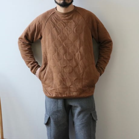 UNISEX / SPINNER BAIT / ラグランクルーネック ミリタリーキルト / 1022MK