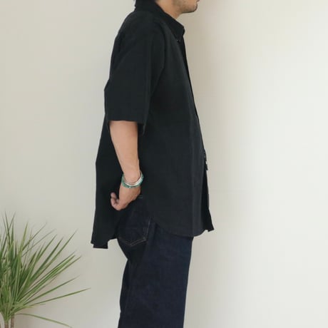 UNIVERSAL STYLE WEAR / リネンパッカリングシャツ / 642311