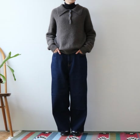 UNISEX / SETTO / 11oz KNEE JEANS / STPT00064S