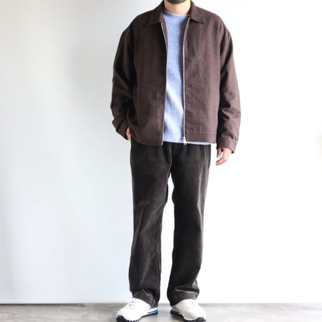 FIVE BROTHER / WOOL ZIP JACKET