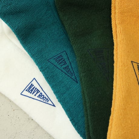 NAVY ROOTS / パイルカラーリブソックス / NR-SC23-02-2