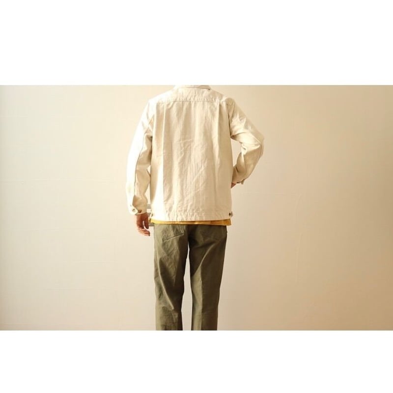 FOB FACTORY F2433 ドリズラージャケット　色エクリュ 50％OFF】FOB FACTORY（FOBファクトリー） F2433 ドリズラー