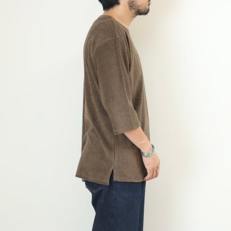 UNISEX / SPINNER BAIT / インド超長綿パイル五分袖 / 1141CP