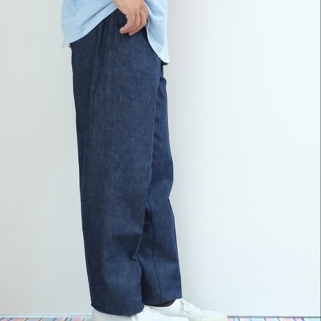 UNISEX / FOB FACTORY / DENIM FRISKO PANTS / F0531