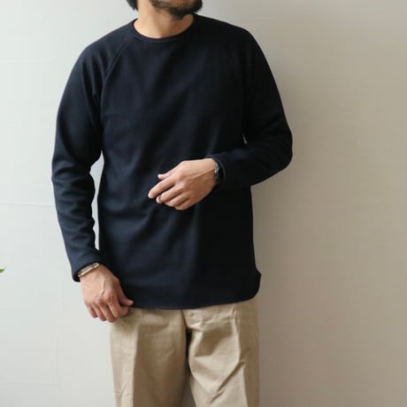 UNISEX / SPINNER BAIT / ラグランクルーネック ボンバーヒート / 102BH