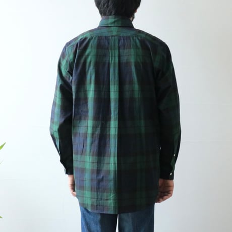 D.C.WHITE / IVY BD SHIRTS -Madras- / D241651