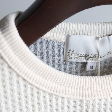 UNIVERSAL STYLE WEAR / ワッフルクレイジーTEE / 622537