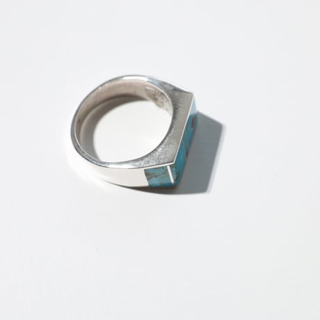 UNISEX / ナバホ族 Veronica Benally / Flat Inlay リング