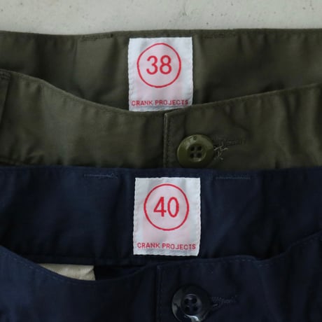 CRANK PROJECTS / ファットパンツ コットンサテン / FAT501S