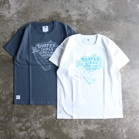 Branchworks / クラックプリントTEE-SURFER