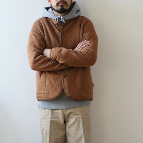 UNISEX / SPINNER BAIT / ライナーカーディガン ミリタリーキルト / 211MK