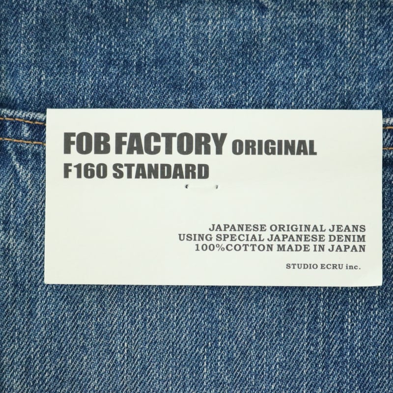 UNISEX / FOB FACTORY / SELVEDGE 66 DENIM 5P / F