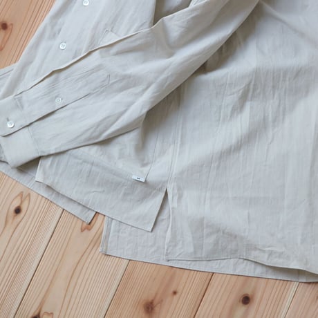 UNISEX / amne / CHAMBRAY covered shirts B.D / amn-SH-037