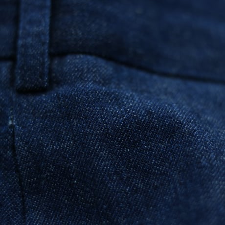 FRAIZZOLI / 1 PLEAT SEEMLESS SLACKS DENIM / FR251LD14011