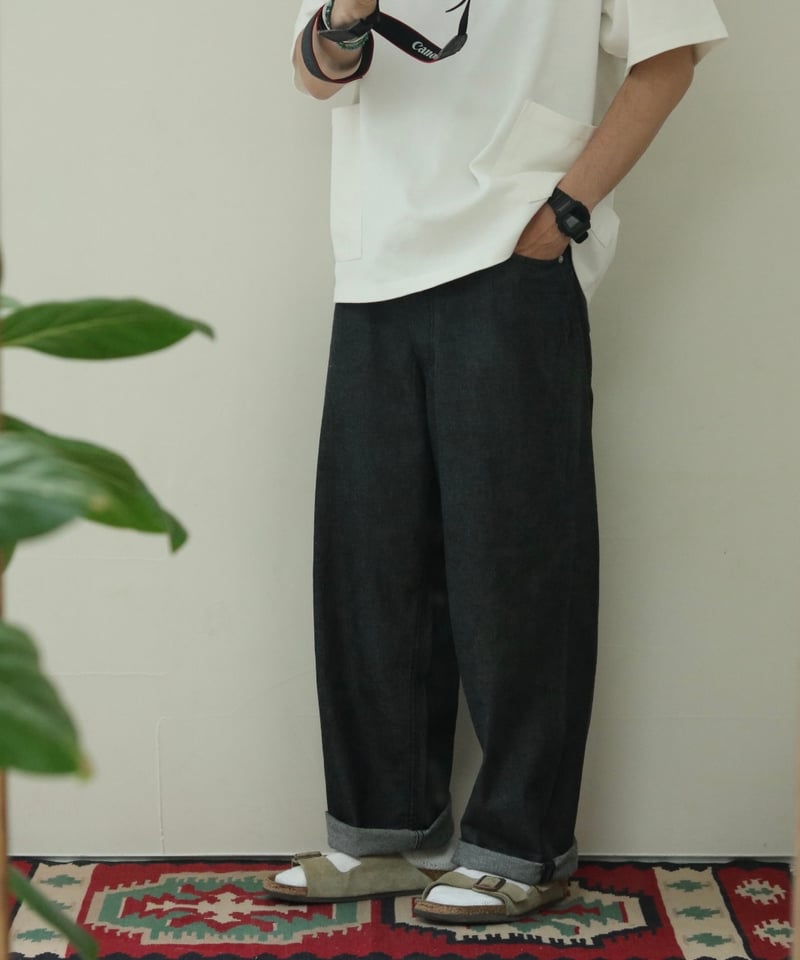 CRANK PROJECTS　ファットパンツ　ブラウン　38 ヴィンテージ 通販ファッション - CRANK PROJECTS ファット