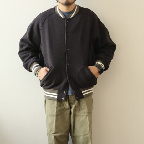 UNISEX / BURLAP OUTFITTER / KNIT FLEECE AWARD JACKET