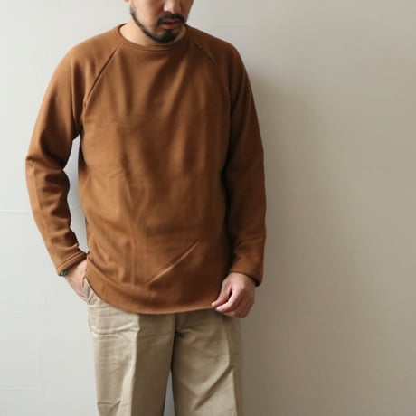 UNISEX / SPINNER BAIT / ラグランクルーネック ボンバーヒート / 102BH
