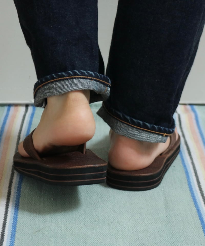中田です激レアRAINBOW SANDALS ラグジュアリーレザー レインボーサンダル【rainbowsandals】ラグジュアリーレザー