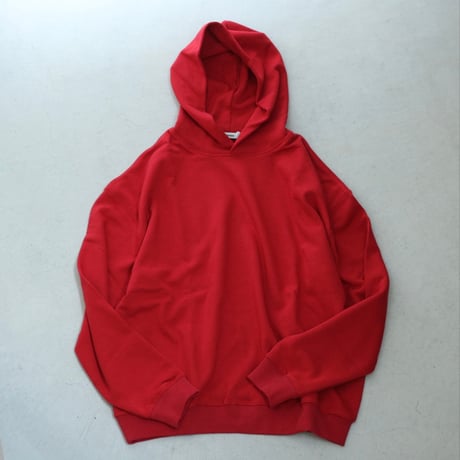 UNISEX / amne / FRENCH TERRY oval hoodie / amn-CS-064