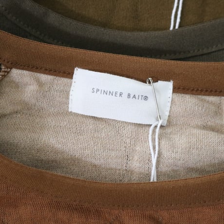 UNISEX / SPINNER BAIT / ラグランクルーネック ミリタリーキルト / 1022MK